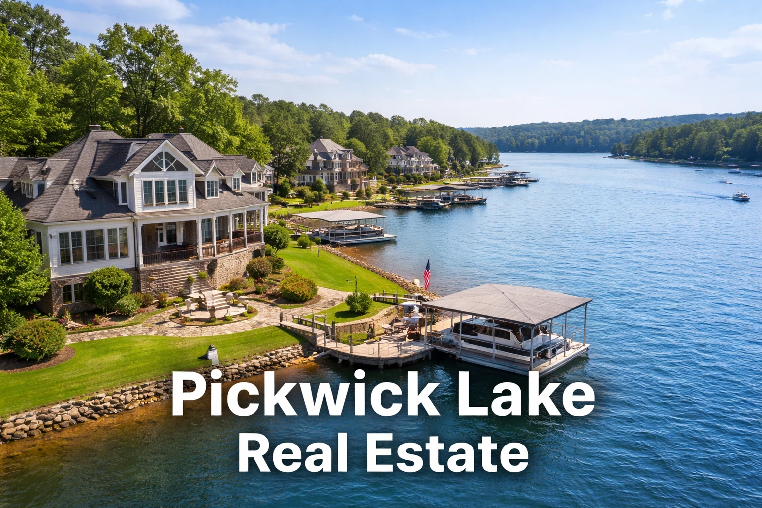 Pickwick Lake real estate waterfront homes in Tennessee