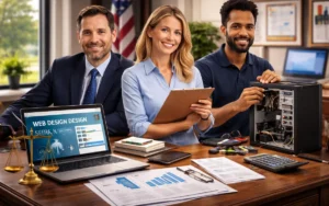 Professional services in Pickwick Lake area including attorneys, accounting, and IT support